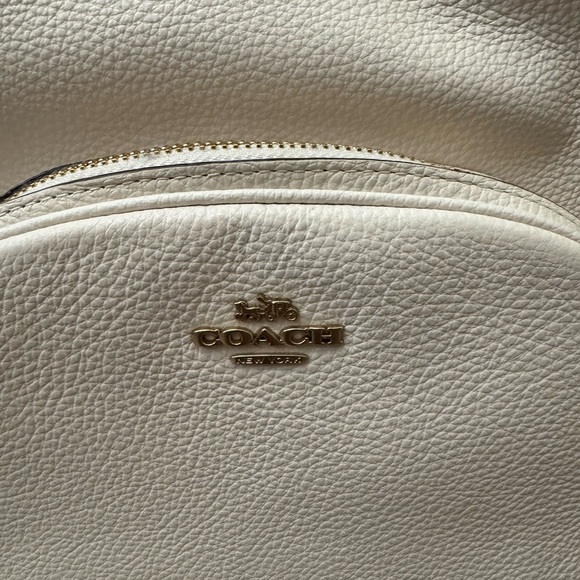 Coach Cream Leather Mini Backpack - Picture 3 of 3